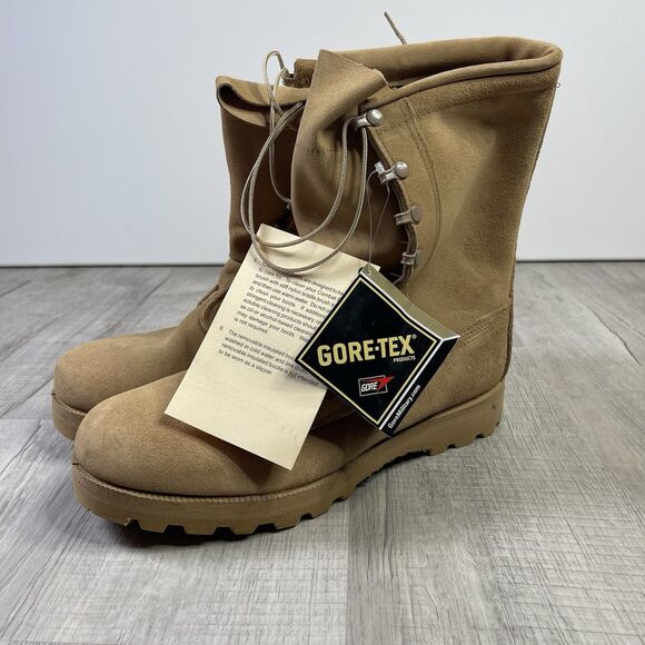 Belleville Tan Cold Weather ICWT Combat Safety Toe Boots W/ Gortex Size 12.0 R - Picture 1 of 8